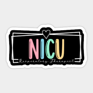 Nicu Respiratory Therapist Nicu Rt Icu atal Tiny Hus Sticker